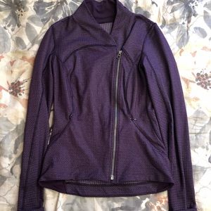 Purple Lululemon jacket size 4